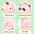 thumbnail image 4 of JZCHUNTOY Cute Panda Handheld Fan, 1 Piece USB Rechargeable Mini Portable Fan, Lightweight Personal Cooling Fan, Suitable for Outdoor, Travel, Commute, Office and Home Use, 4 of 6