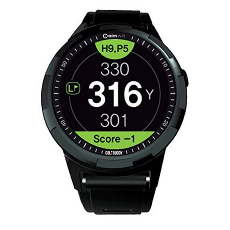 GOLFBUDDY aim W10 Golf GPS Watch (854791007225) (Best Handheld Golf Gps)