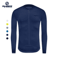 thumbnail image 2 of Maillot de ciclismo de manga larga YKYW para hombre, camiseta de carreras de bicicletas, ropa aerodinámica para equipos profesionales, accesorios para ciclismo de montaña, transpirable, 2 of 5
