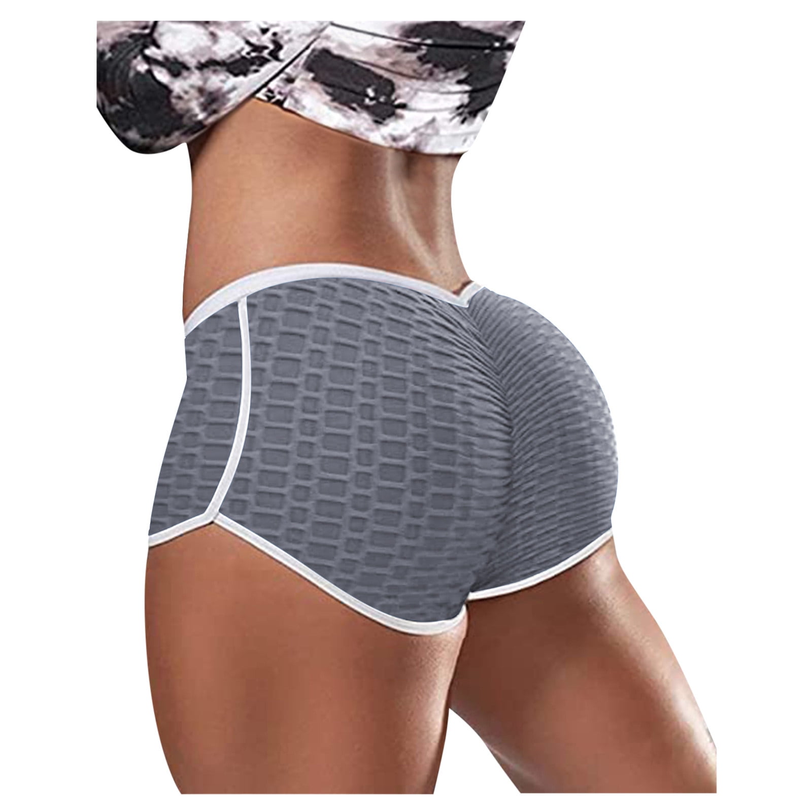 Booty Scrunch Shorts for Women Yoga Ruched Gym Workout High Waist Shorts  Butt Lifting Hot Pants : : Clothing, Shoes & Accessories