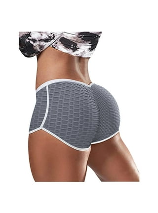 Sherrylily Women High Waist Yoga Shorts Gym Booty Butt Lifting Sports Dance  Hot Pants