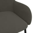 thumbnail image 5 of vidaXL Dining Chairs 2 pcs Dark Grey Velvet, 5 of 5