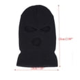 thumbnail image 3 of EIMELI Knit Sew Acrylic Outdoor Full Face Cover Thermal Ski Mask One Size Fits Most, 3 of 4