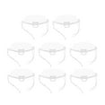 thumbnail image 3 of Miangastore 8 Pcs Masque de Protection Alimentaire Réutilisable Anti-Buée pour Chefs Restaurants et Hôtel Traiteur, 3 of 9
