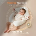 thumbnail image 4 of Dreamegg Sleep Sound Spa White Noise Sound Machine Portable for Baby Adult Sleep Travel, 4 of 11