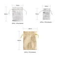 thumbnail image 3 of 60Pcs 6 Style Organza Bags Organza Pouches for Potpourri Rectangle Mixed Color 7~12x5~9cm 10pcs/style, 3 of 6