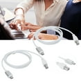 thumbnail image 3 of 2Pcs V8 Piano Line, Anti-Oxidation Piano Wire, High Reliability Soft for Electronic Organ Electronic Drums, 3 of 7