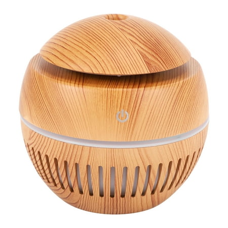 

130Ml Air Humidifier USB Aroma Essential Oil Diffuser Light Wood