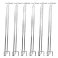 thumbnail image 1 of HOOWIFFY 6Pcs Pegboard Wall Organizer Silver Storage for Home Organization, 1 of 7