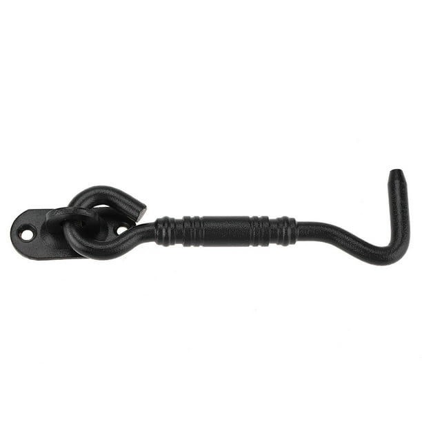 Kritne Door Hook Latch, Black Color 201 Stainless Steel Cabin Hook and