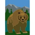 thumbnail image 1 of Jozie B 791 Grizzly Bear Flag, Large, 1 of 1
