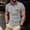 Gray, variant on Goodtrade8 Mens Short Sleeve T-Shirts Summer Polo Pullover Fashion Solid Color Outfits Slim Fit Work Collared Shirts for Men