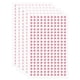 thumbnail image 1 of Uxcell 5 Hojas/1100pcs Calcomanías de Rhinestone Autoadhesivas, Gemas Acrílicas de 4mm para Arte de Uñas y Decoración, Rosa Claro, 1 of 6