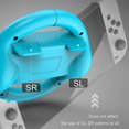 thumbnail image 5 of (2 Black)2pcs Racing Steering Wheel For Nintendo Switch Joy-con Controller Handle Grips For Nitendo Switch Games ABS Material, 5 of 5