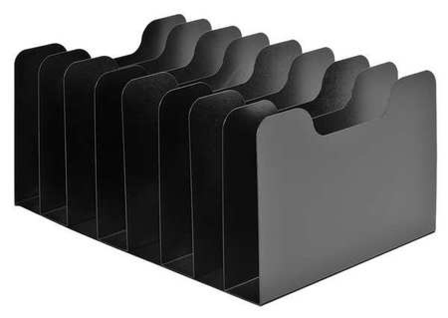 BUDDY PRODUCTS 05804 File Separator,Steel,Black,8 Comp