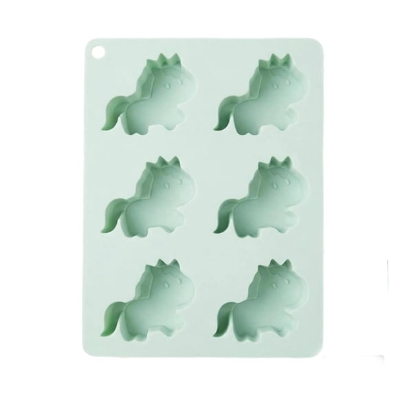 Horse Molds for Chocolate,6-Cavity Epoxy Casting Mould | Horse Shaped Ice Trays