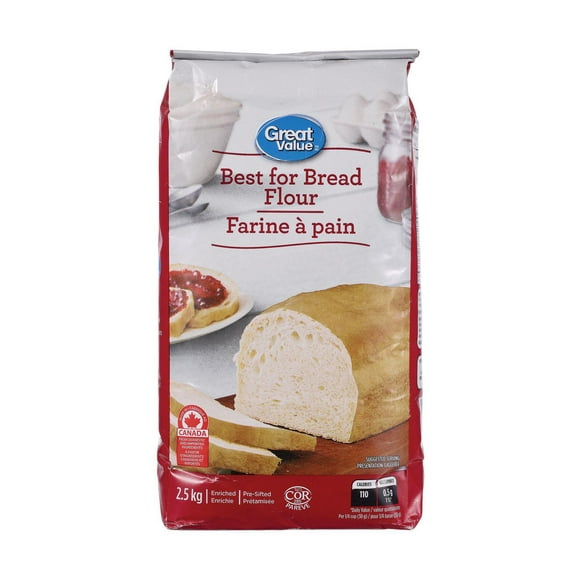 Great Value Best for Bread Flour, 2.5 kg