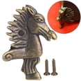 thumbnail image 2 of Esquina de pierna de Hardware, 8 Uds., muebles con forma de cabeza de caballo, patas, caja de joyería, pies decorativos, rendimiento lleno de energía Jadeshay  A, 2 of 8
