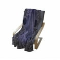 thumbnail image 4 of Purple Mandala Soft Flannel Fleece Throw Blanket, Oriental Lacework Mandala with Abstract Floral Motifs, Cozy Plush for Indoor and Outdoor Use, 50" x 70", Purple Grey Pale Mauve, by Ambesonne, 4 of 6