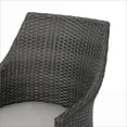 thumbnail image 5 of Outdoor Patio Lounge Chairs | Modern Set of 2 | Weather Resistant Wicker | light gray |Grey| Rattan+Waterproof Fabric+Metal, 5 of 14