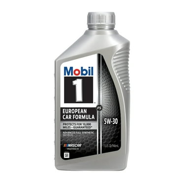 Mobil 1 FS European Car Formula Full Synthetic Motor Oil 5W-30, 1 Quart