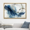 thumbnail image 2 of wall26 Framed Canvas Print Wall Art Pastel Blue Grunge Brush Stroke Collage Abstract Shapes Illustrations Modern Art Decorative Bohemian Multicolor for Living Room, Bedroom, Office - 24"x36&quot, 2 of 5