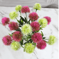 thumbnail image 5 of Xiao Hua 12 flores artificiales de diente de león, flores falsas, flores artificiales para decoración de bodas, 5 of 5