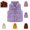 Purple, variant on YOUYEDIAN Kids Quilted Vest Jacket Boys Girls Winter Windbreaker Warm Zipper Mock Neck Padded Coat