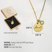 Nana Necklace Custom Nana Gifts for Grandma from Grandkids Mothers Day Necklace With Grandkids Birth Month Birthstones - Personalized Grandma Jewelry - Mother's Day Gifts