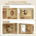 thumbnail image 5 of YIYADO Indoor cat climbing frame, cat bed with storage function, cat climbing frame and bookshelf in one., 5 of 7
