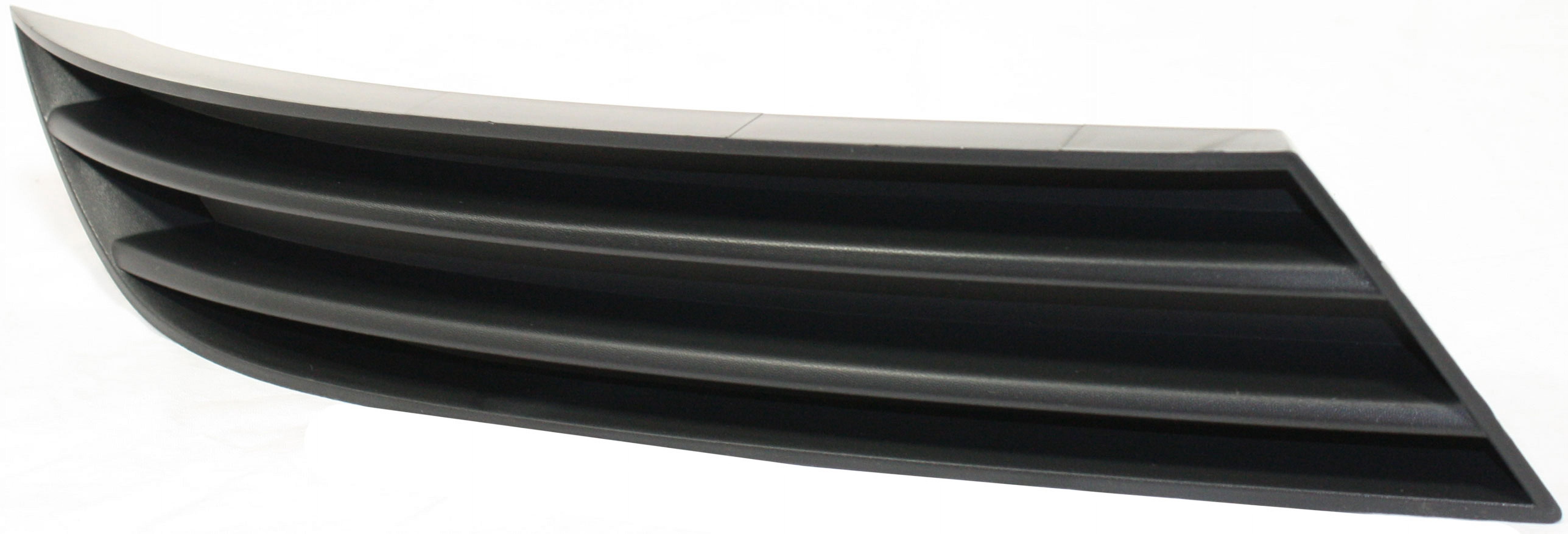 Bumper Grille Compatible With 2007-2009 Saturn Aura Front, Right Passenger Side, Outer Black