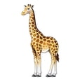 thumbnail image 1 of Beistle 53780 Girafe Articulée de 1,5 Po - Pack de 12, 1 of 1