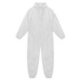 thumbnail image 6 of Haitryli Mens Anti-Static Bodysuit Coverall Zip Up Jumpsuit Spray Paint Uniform Work Clothes White L, 6 of 7