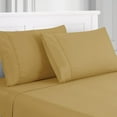 thumbnail image 3 of Lanester 4 Piece Deep Pocket Full Size Sheet Set The Urban Port, Gold, 3 of 3