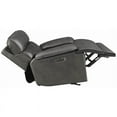 thumbnail image 5 of Stanford Power Glider Recliner with Power Headrest and Bluetooth Remote Connectivity Charcoal, 5 of 7