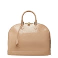 thumbnail image 1 of Pre-Owned Louis Vuitton Monogram Vernis Alma GM Handbag M91610 Rose Florentine Patent Leather..., 1 of 11