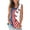 #080-White, variant on Favoffer Women's Independence Day Floral Camisole V Neck Sleeveless Loose Silhouette Daily Holiday Leisure Matching Casual Tank Top