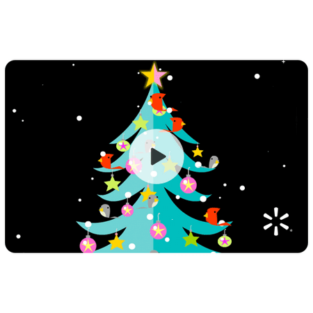 Christmas Birds Walmart eGift Card