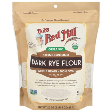 WHOLE GRAIN STONE GROUND DARK RYE FLOUR