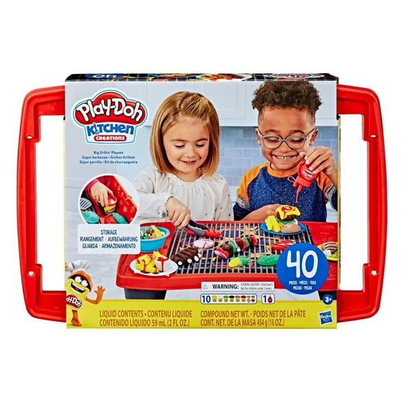 Masas Moldeables Hasbro Play-Doh Set Súper parrilla de Play Doh Kitchen Creations