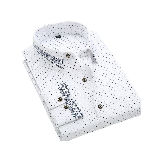 CVLIFE Chemises pour Hommes Col à Revers Blouse Manches Longues Hauts Tunique à Carreaux Style-C 43