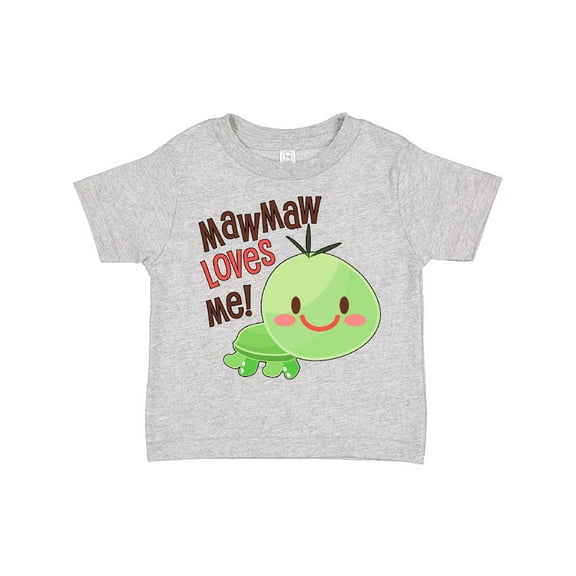Inktastic Mawmaw Loves Me- cute turtle Boys or Girls Toddler T-Shirt