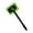 Green, variant on Windshield Cleaning Tool, Car Window Cleaner with Extendable Long Handle and 4 Washable Reusable Microfiber Pads, Auto Interior Exterior Glass Wiper Cleaning Kit Universal for Office and Home
