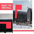 thumbnail image 2 of BESTOYARD Mailbox Flags Replacement Red Acrylic 1 Set, 2 of 8