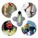 thumbnail image 5 of Cubierta impermeable de silicona reutilizable para zapatos protectores de zapatos con Ehuebsd cremallera antideslizantes Botas de lluvia para interiores y exteriores, 5 of 8