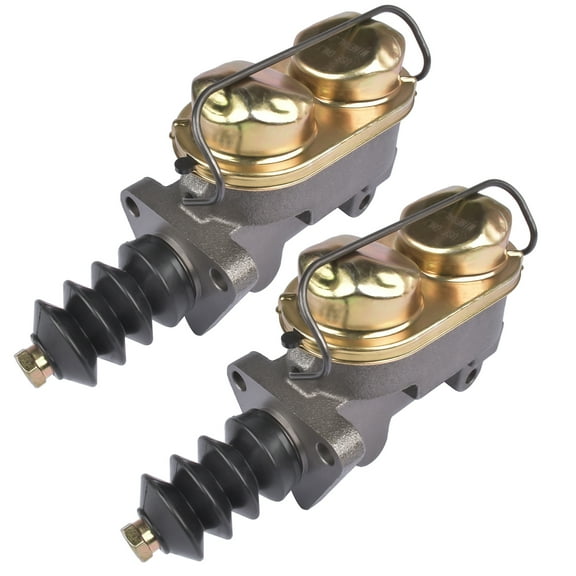 Mustrod D120090 Brake Master Cylinder 2PCS for Case 450C 480D 480LL 580D 580E 580SD 580SE 455C 850D