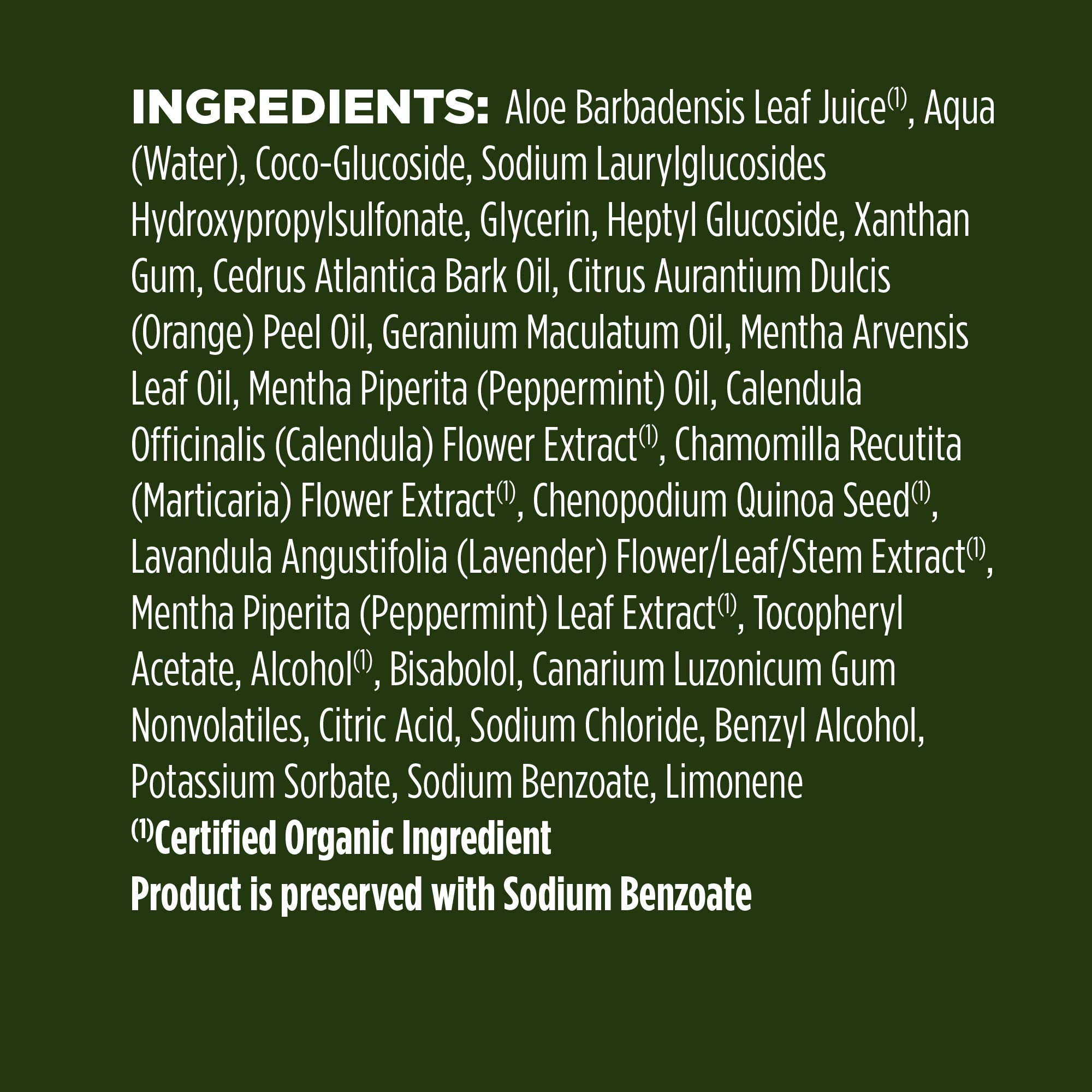 Avalon Gel bain et douche menthe poivrée