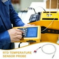 thumbnail image 4 of Sonda de sensor de temperatura Uxcell RTD PT100, controlador de temperatura de -50℃ a 200℃, termopar de acero inoxidable a prueba de agua con terminal de 3 cables, 16.4 pies, 4 of 6