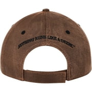 Men's Top of the World Brown John Deere Classic Oil Skin Adjustable Hat - OSFA