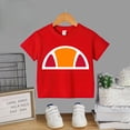 thumbnail image 4 of Ropa de verano para niños, camiseta de algodón estampada con patrón simple, camiseta para niños, niñas y adolescentes, camiseta 100 % algodón, 4 of 5